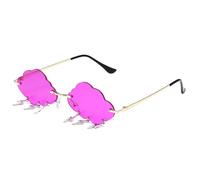 Frameless Clouds Sunglass Lightweight Trendy Tassels Shades for Travel Stage Music Festival Shades Supply