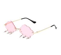 Frameless Clouds Sunglass Lightweight Trendy Tassels Shades for Travel Stage Music Festival Shades Supply