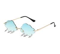 Frameless Clouds Sunglass Lightweight Trendy Tassels Shades for Travel Stage Music Festival Shades Supply