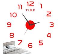 Frameless Diy Acrylic Clock Abstract Display Home Art Decor