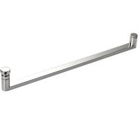 Frameless Glass Door Handle, Towel Bar Pull Push Handle, Bathroom Door Knobs Grab Bar Replacement for Single Sided Use