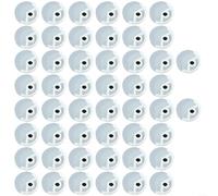 Frameless Mirror Fixing Kit 20pcs Clear Plastic Wall Mounting Clips for Hardwall Plasterboard Glass Mirror Frame Retainer Clips Heavy Duty Safety Hooks(C 50pcs)