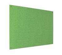 Frameless Notice Boards - Accent Colour Fabric - 900mm x 600mm - Light Green