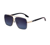 Frameless Sunglasses Suitable For Both Men And Women, With A Distinctive Double Bridge Design, Outdoor Retro Punk Style, Uv400 Protection.(C7)