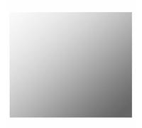 Frameless Wall Mirror 70 x 50 cm Glass Rectangular for Bathroom Mirror Cosmetic Mirror Bedroom Hallway with Mounting Accessories Clear Mirror Surface Decorative Wall Decoration