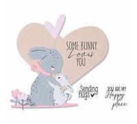 Framelits Die Set 8PK w/5PK Stamps Bunny Love by Olivia Rose