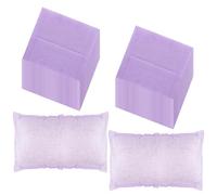 Framendino, 20 Pack Disposable Pillow Case Covers 32x20 Inch Travel Single Use Pillowcase for Hotel Home (Purple)