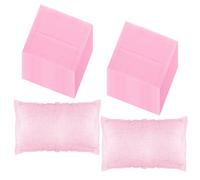Framendino, 20 Pack Disposable Pillow Case Covers 32x20 Inch Travel Single Use Pillowcase for Hotel Home (Pink)