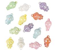 Framendino, 33 Pack 3D Astronaut Charms Spacemen Charm Acrylic Universe Space Beads for DIY Crafts Jewelry Making (32x20x16 mm)