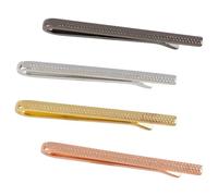 Framendino, 4 Pack Tie Clips for Men, Tie Pins Bar Clip for Wedding
