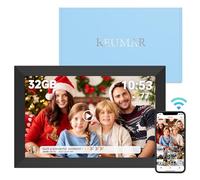 FRAMEO 10.1" Digital Photo Frame,IPS Touch Screen Smart WiFi Digital Picture Frame with 16GB Storage,Easy Setup to Share Photos or Videos via Frameo APP,Smart Motion Sensor,Auto-Rotate,Wall Mountable