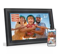 Frameo 10.1 Inch Smart WiFi Digital Photo Frame,Digital Picture Frame Wi-Fi with 32GB Storage & SD Slot, Electronic Picture Frame IPS Touch Screen with Auto-Rotate, Frameo Digital Frame WiFi-Black