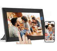 Frameo 10.1 Inch WiFi Digital Photo Frame, 1280 x 800 HD IPS Touch Screen, 32GB Memory, Auto Rotate, Wall Mountable Share Moments Instantly via Frameo App from Anywhere
