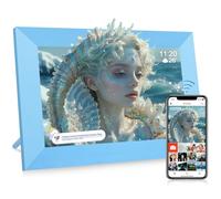 Frameo 10.1 Inch WiFi Digital Photo Frame, 1280x800 HD IPS Touchscreen, 32GB Storage, Auto-Rotate, Slideshow, Share Videos, Photos