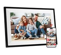Frameo 10.1 Inch WiFi Digital Photo Frame | Digital photo frame 32 GB memory, automatic rotation, share photos/videos via the app and send greetings