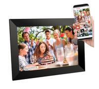 Frameo 10.1 Inch WiFi Digital Picture Frame, 1280x800 HD IPS Touch Screen Photo Frame Electronic, 32GB Memory, Auto-Rotate, Wall Mountable, Share Photos/Videos Instantly via Frameo App from Anywhere