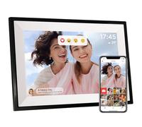 Frameo 10.1 Inch WiFi Digital Picture Frame, Photo Frame Electronic HD IPS Touch Screen 1280x800 32GB, Auto Rotate, Wall Mountable Smart Cloud Slideshow, Share Photos Videos Remotely via Frameo App