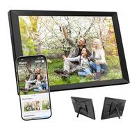 FRAMEO 14.1 Inch WiFi Digital Photo Frame | Digital Photo Frames | Send Photos, Videos with Frameo App | 1280x800 Touch Screen
