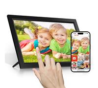 Frameo 15.6 Inch WiFi Digital Picture Frame, 32 GB Memory Touchscreen Smart Cloud Photo Frame, Easy Setup, Auto Rotate, Gift for Friends and Family
