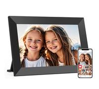 Frameo App 10.1 Inch WiFi Digital Photo Frame, Smart Cloud Electronic Photo Frame with HD Touch Screen, IPS Touch Screen, Slideshow, 32GB Memory, Rotation