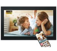 Frameo Digital Photo Frame 15.6 Inch WiFi Large Digital Photo Frame WiFi 32GB 1920x1080 IPS HD Touchscreen Tabletop Wall Mount Video Sharing Birthday Wedding