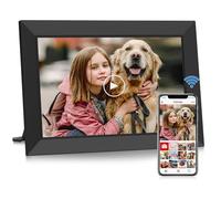 Frameo Digital Photo Frame WiFi 10.1 Inch-Built in 32GB Memory,1280x800 HD IPS Touch Screen, Electronic Frame, Auto-Rotate, Wall Mount-Share Photos/Videos via Frameo App,birthday gifts for women