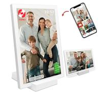 Frameo Digital Photo Frame WiFi 10.1 Inch with Battery 5000 mAh Touch Screen LCD IPS HD 1280 x 800 Automatic Rotation Vertical and Horizontal Storage 32 GB Sharing