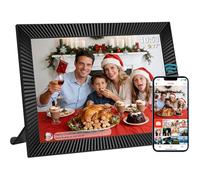 FRAMEO Digital Picture Frame 10.1 Inch WiFi - Electronic Picture Frame with 32 GB Memory, 1280 x 800 IPS Touch Screen, Motion Sensor & Auto Rotation, Instant Photo/Video Sharing via FRAMEO App