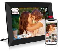 Frameo Digital Picture Frame Digital Photo Frame WiFi 32GB 10.1 inch Photo Frame 1280x800 HD IPS Touch Screen Auto-Rotat Built in 32GB Storage Share Moments Instantly via Frameo App from Anywhere
