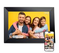 Frameo Digital Picture Frame VESWWE 10.1 IN Digital Photo Frame WiFi 1280x800 IPS Touch Screen 32GB Storage Auto-Rotation Instantly Share Photos and Videos Via the Frameo App