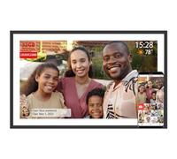 Frameo Large Digital Photo Frame 15.6 Inch WiFi Electronic Smart Digital Photo Frame 32GB 1920x1080 IPS Wall Mount Touch Screen Auto Rotate iOS