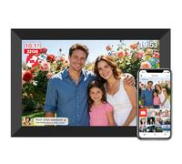 FRAMEO WiFi 10" Digital Photo Frame 32GB Electronic Digital Picture Frame with 1280x800 IPS Touch Screen Auto-Rotate Share Photos/Videos Instantly via Frameo App, for Grandparents & Family