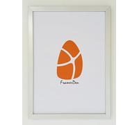 FramerDen® A2 Silver Poster Picture Frame Fits 42 x 59.4 cm Size Poster Photo Artwork Print, Portrait & Landscape Wall Mountable, Perspex Front and MDF backing