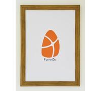 FramerDen® Ash Wood A2 Wooden Effect Modern Style Poster Picture Photo Frame Fits 42 x 59.4 cm Size Poster Photo Artwork Print, Portrait & Landscape Wall Mountable, Perspex Front & MDF Backing