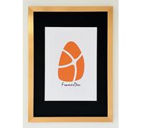 FramerDen® Copper A3 BlackMount for A4 Rainbow Colours Range Poster Picture Frame Fits 29.7x21cm Size Poster Photo Artwork Print, Portrait & Landscape Wall Mountable, Perspex Front & MDF Backing