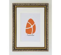 FramerDen® Gold 20x16 Mount for 16x12 Vintage Shabby Chic Antique Style Poster Picture Frame Fits 16x12inch Size Photo Artwork Print, Portrait & Landscape Wall Mountable, Perspex Front & MDF Backing