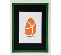 FramerDen® Green A2 BlackMount for A3 Rainbow Colours Range Poster Picture Frame Fits 42x29.7cm Size Poster Photo Artwork Print, Portrait & Landscape Wall Mountable, Perspex Front & MDF Backing