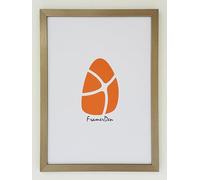 FramerDen® Rainbow 20 Colours Range Modern Thin Picture Photo Poster Frame Decor A2 Size Fits (59.4 x 42 cm) Thin Edge Slim Frame Portrait and Landscape (GunMetal)