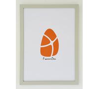 FramerDen® Rainbow 20 Colours Range Modern Thin Picture Photo Poster Frame Decor A5 Size Fits (21 x 14.85 cm) Thin Edge Slim Frame Portrait and Landscape (Light Grey)