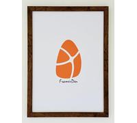 FramerDen® Rainbow 20 Colours Range Modern Thin Picture Photo Poster Frame Decor A5 Size Fits (21 x 14.85 cm) Thin Edge Slim Frame Portrait and Landscape (Rustic)