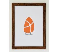 FramerDen® Rustic A2 Wooden Effect Modern Style Poster Picture Photo Frame Fits 42 x 59.4 cm Size Poster Photo Artwork Print, Portrait & Landscape Wall Mountable, Perspex Front & MDF Backing