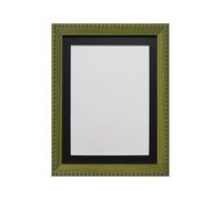 FRAMES BY POST Crown Olive Green with Black Mount A2 for Image Size A3