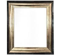 FRAMES BY POST Firenza Antique Distressed Black and Gold Picture Photo Frame Plastic Glass A4