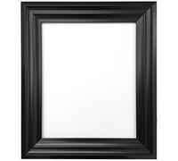 FRAMES BY POST Firenza Matt Black Picture Photo Frame Plastic Glass 24"x18"