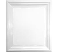 FRAMES BY POST Firenza White Picture Photo Frame Plastic Glass 18" x 12"