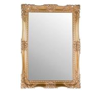 FRAMES BY POST Gold Mirror Large Classic Frame Antique Design Ornate Shabby Chic Over Mantle 3FT7 X 2FT7, 109 x 78