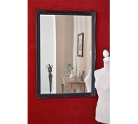 FRAMES BY POST 2" Black Shabby Chic Antique Style Rectangular Wall Mirror-Large Size: 40"x28", 102x71