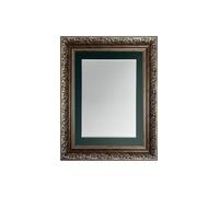 FRAMES BY POST Large Dahlia Bronze Picture Photo Frame with Dark Green Mount A1 Image Size A2 Plastic Glass