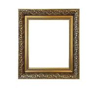 FRAMES BY POST Large Dahlia Picture Photo Frame, Gold, 18 x 12 Inch, Plastic Glass