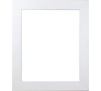 FRAMES BY POST London Picture Photo Frame, Wood, White, 18 x 12 Inch